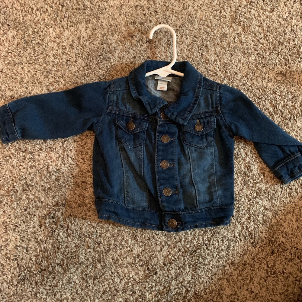 Cat & Jack Jean Jacket, Size 3-6 Months